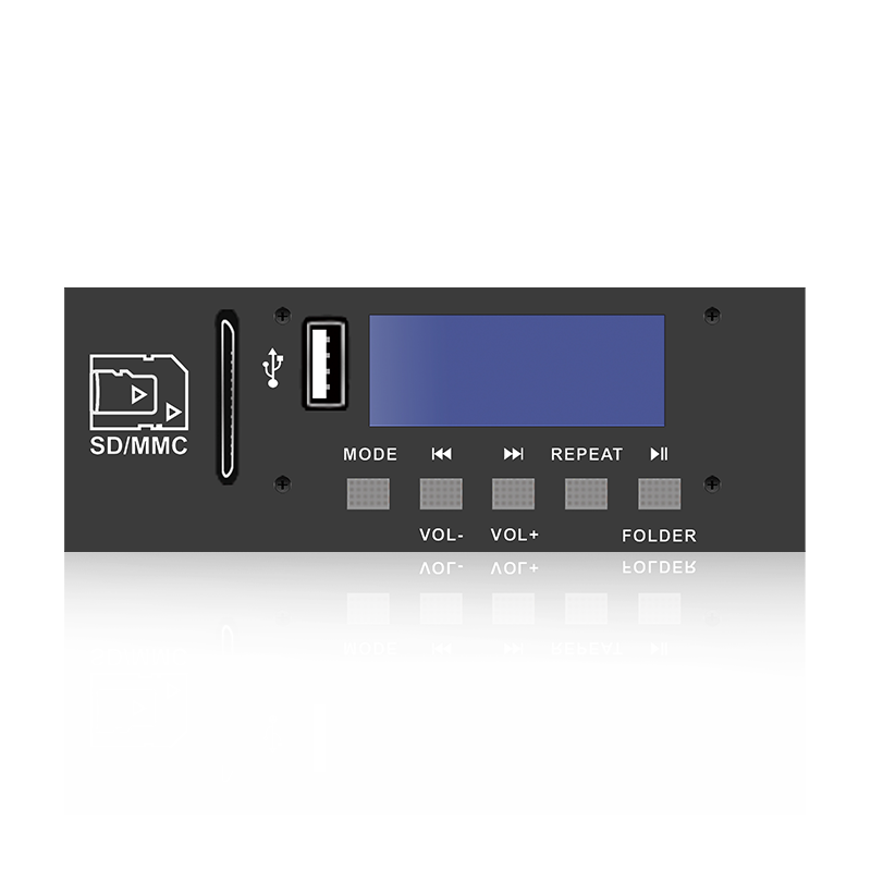 LCD6220: Màn hình LCD kết nối SD/USB năm nút Máy nghe nhạc MP3 có Bluetooth,TWS