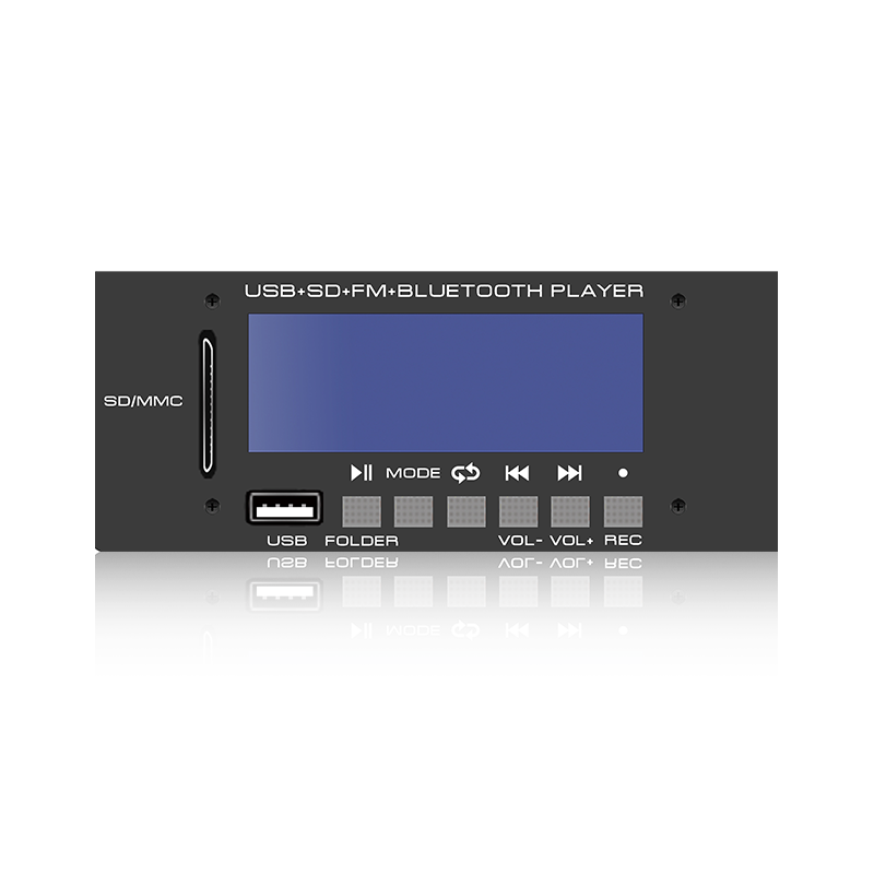 LCD6228: Sáu nút kết nối SD/USB Màn hình LCD Máy nghe nhạc MP3 có Bluetooth,TWS