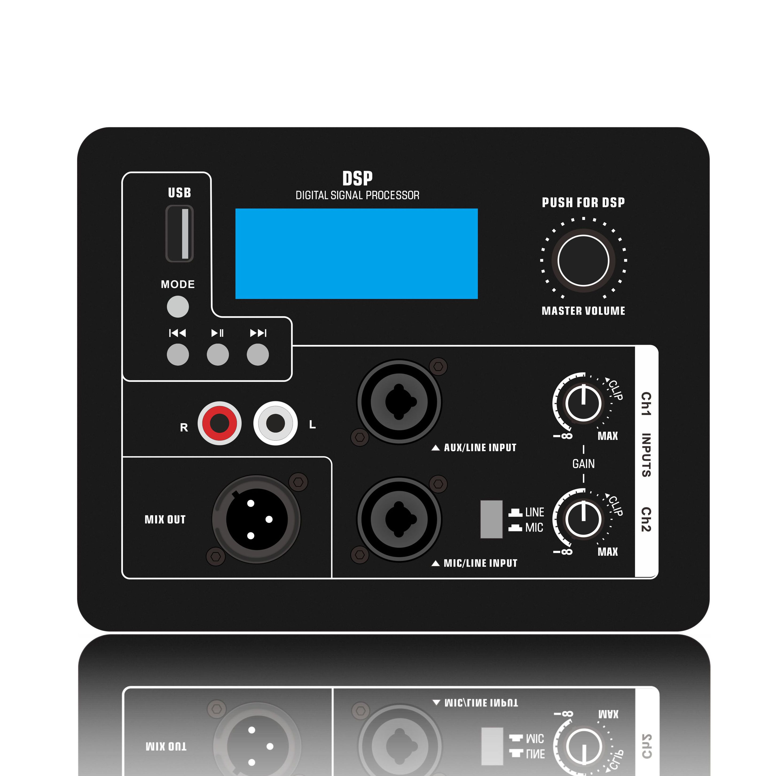 Bộ khuếch đại loa hoạt động toàn dải DSP1906