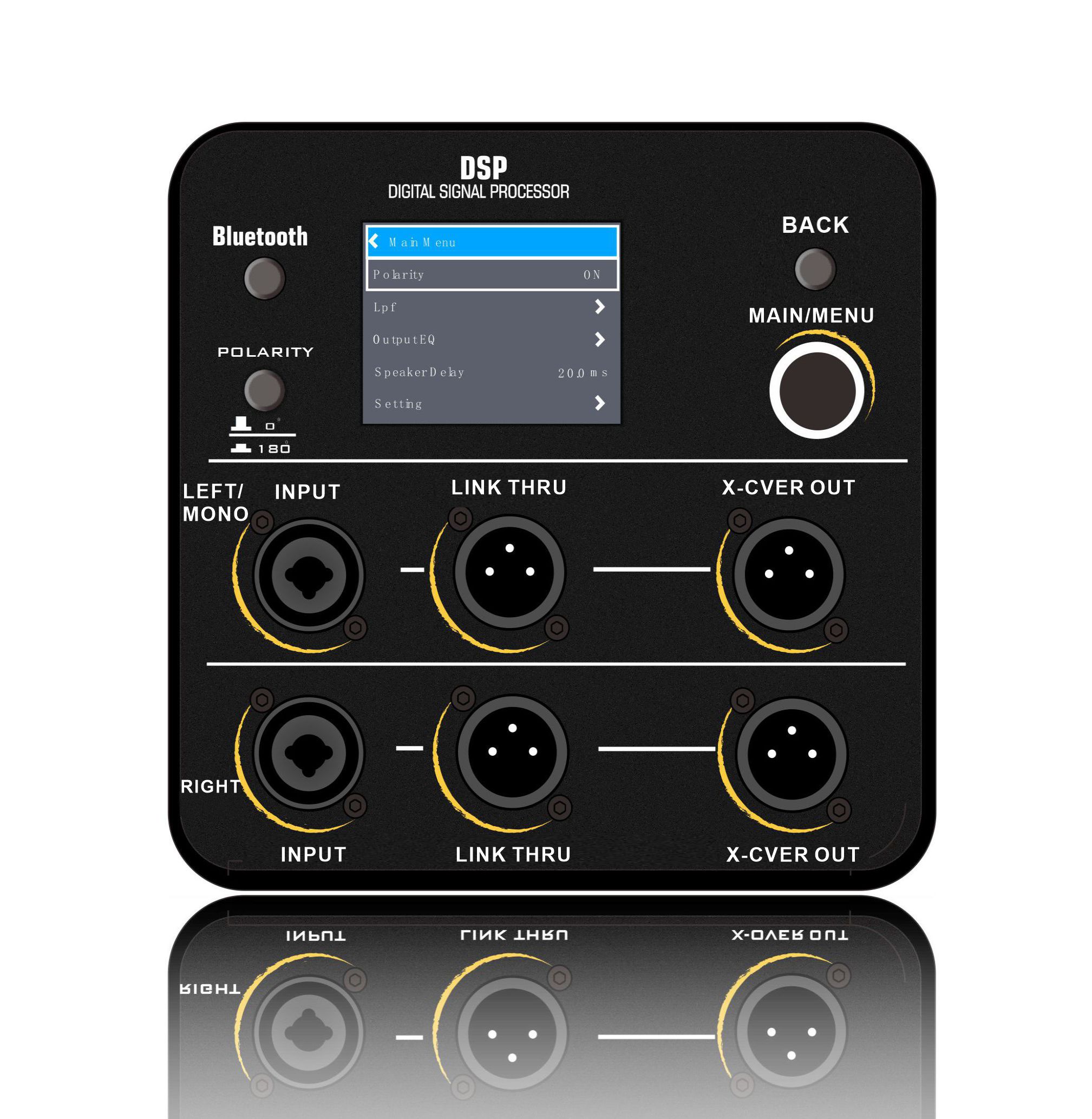Bộ khuếch đại loa siêu trầm DSP2504SUB DSP Pro