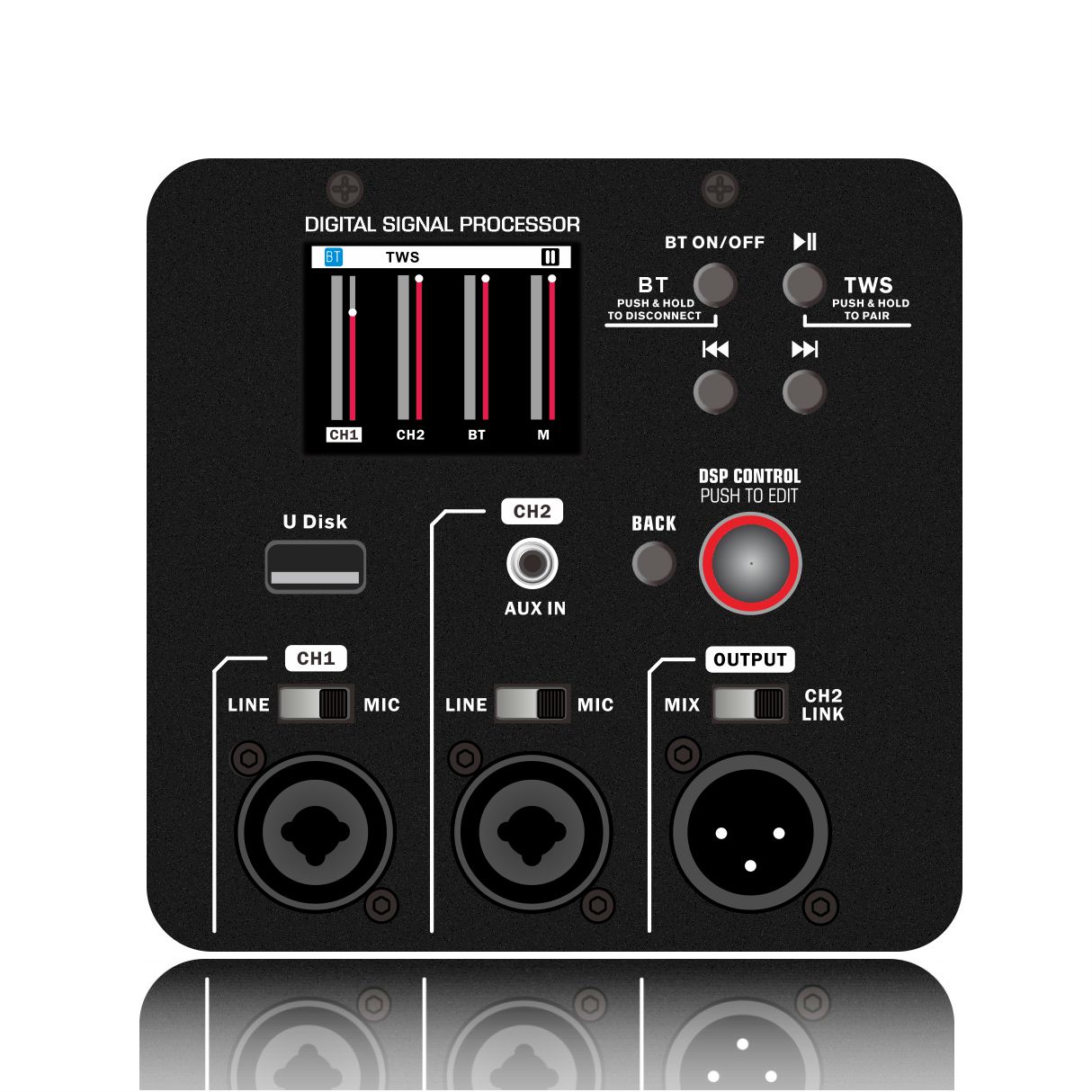 Bộ khuếch đại loa hoạt động toàn dải DSP2501