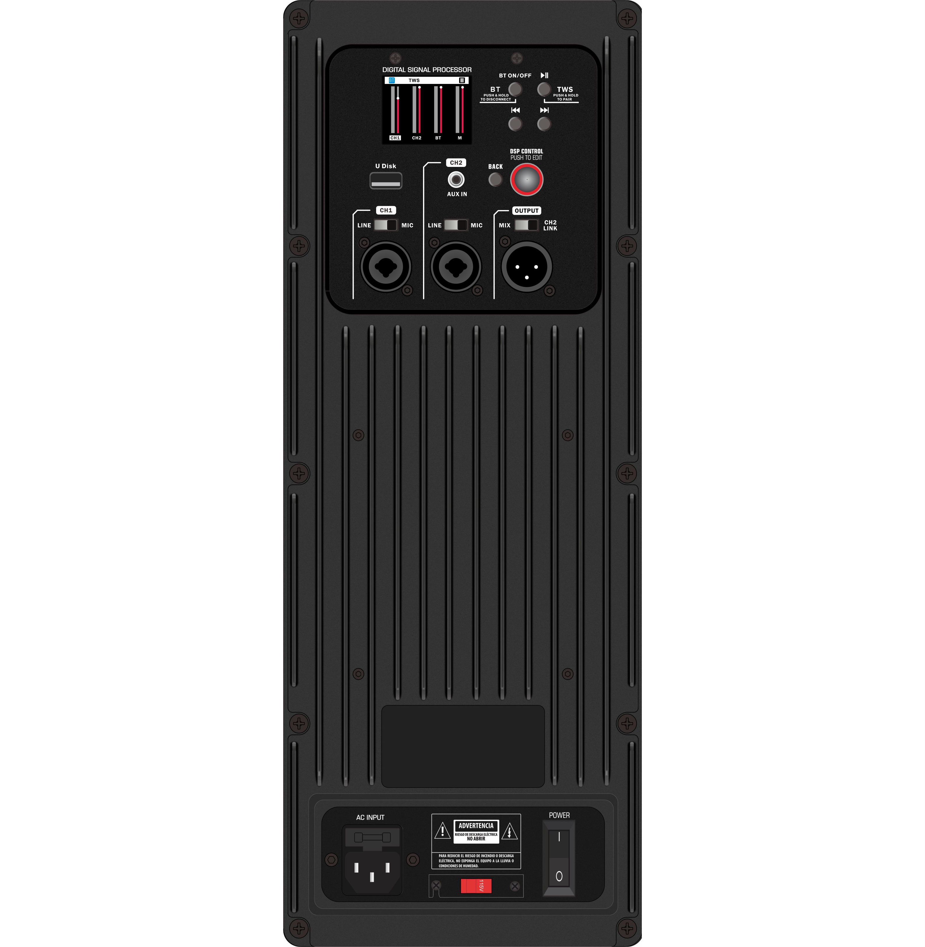 Bộ khuếch đại loa hoạt động toàn dải DSP2501