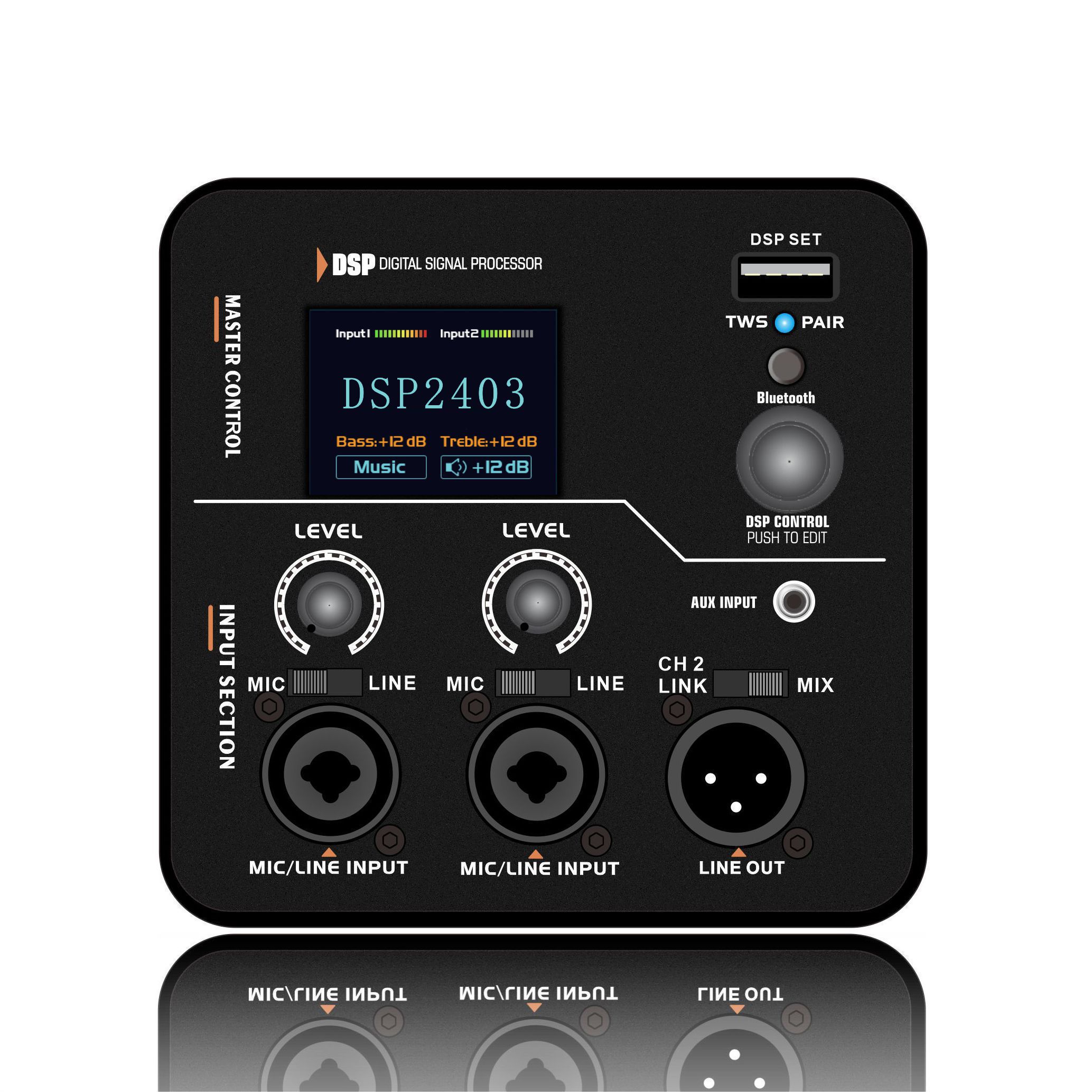 Bộ khuếch đại loa hoạt động toàn dải DSP2403