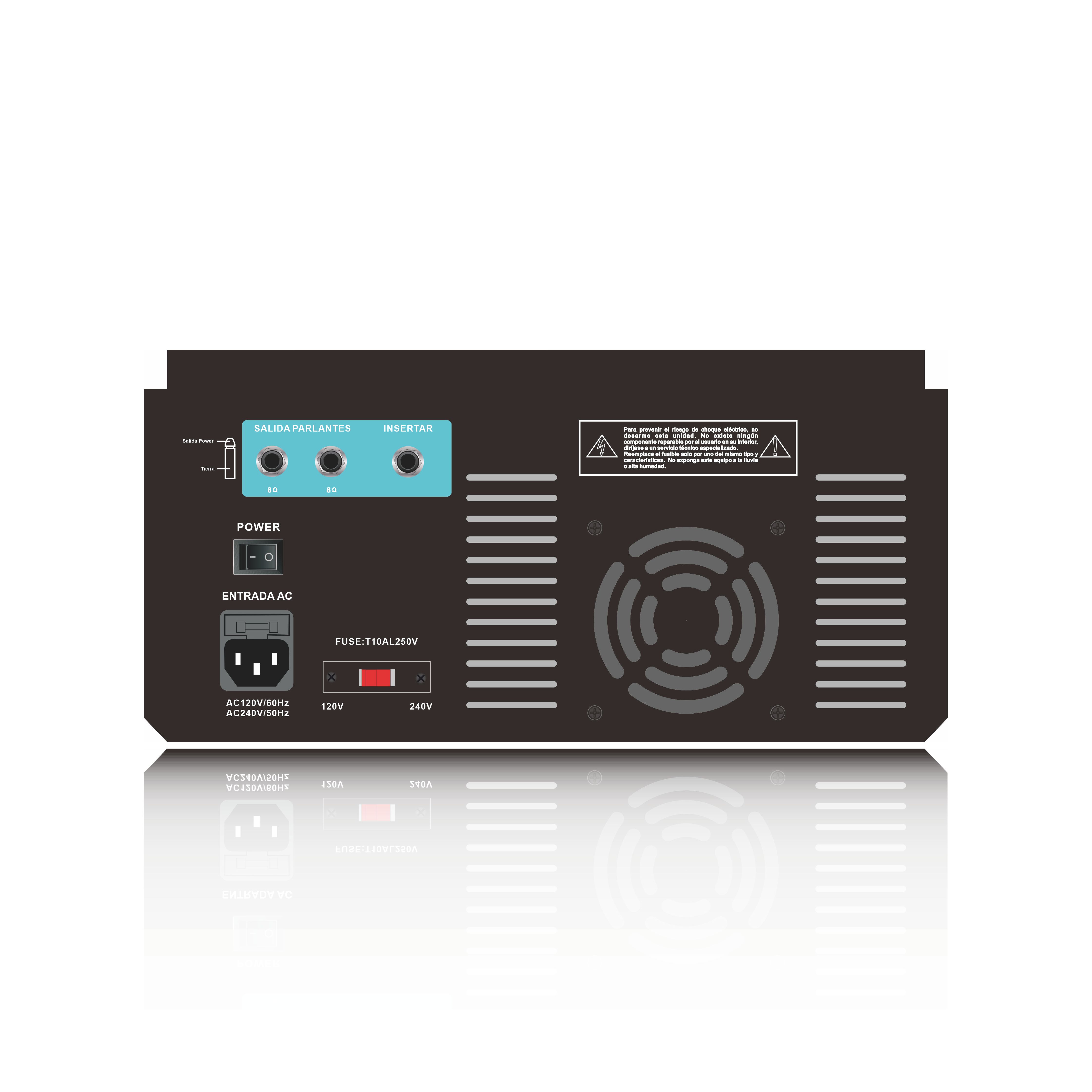 Bộ khuếch đại trộn karaoke Bluetooth hỗ trợ 4 kênh SB4200