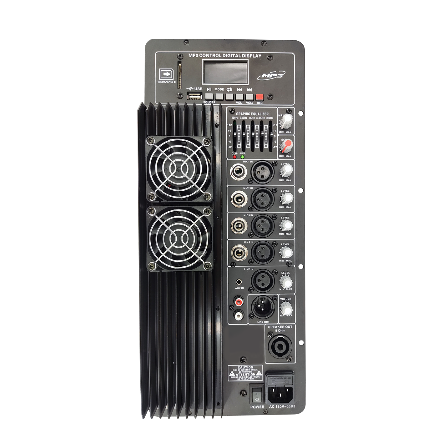 Bộ khuếch đại loa đa kênh Class AB PL67