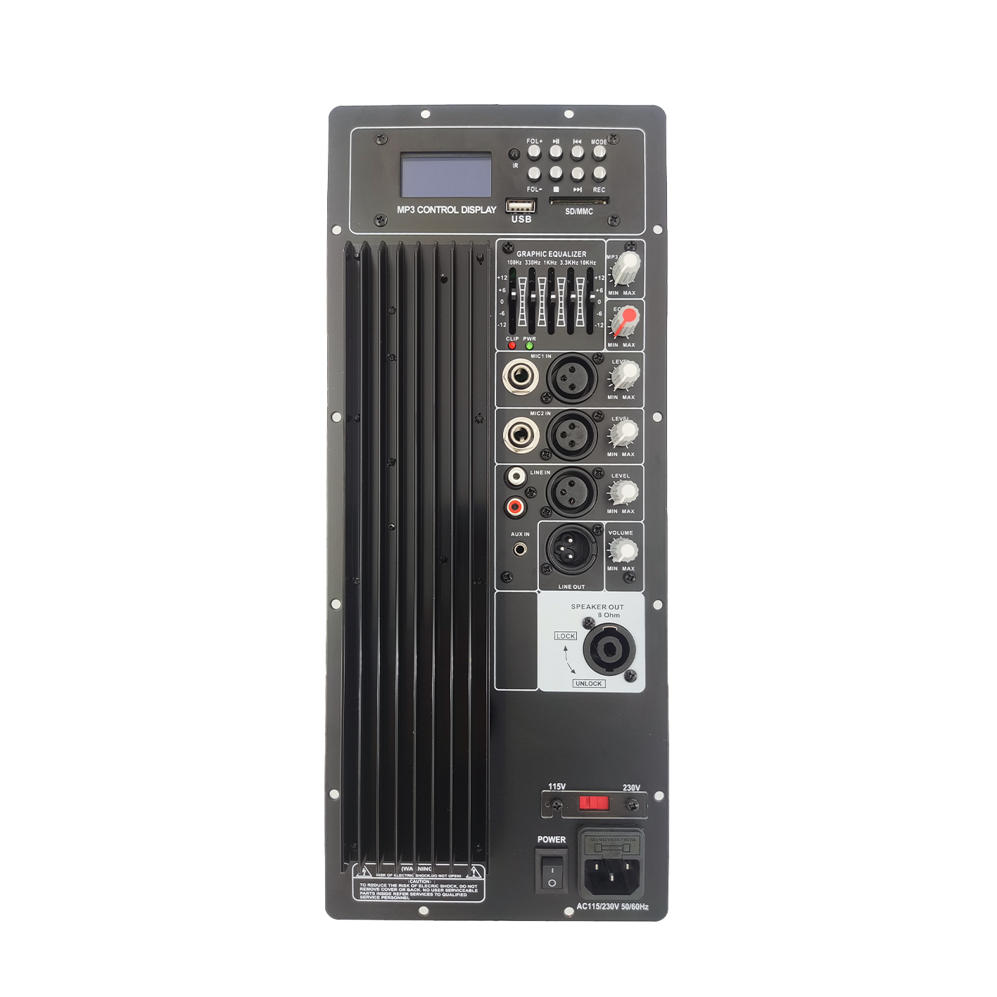 Bộ khuếch đại loa hệ thống lớp AB PA PL70