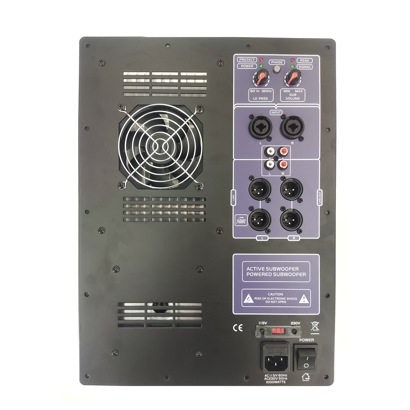 Loa siêu trầm 1.0 kênh mạnh mẽ SUB18-600