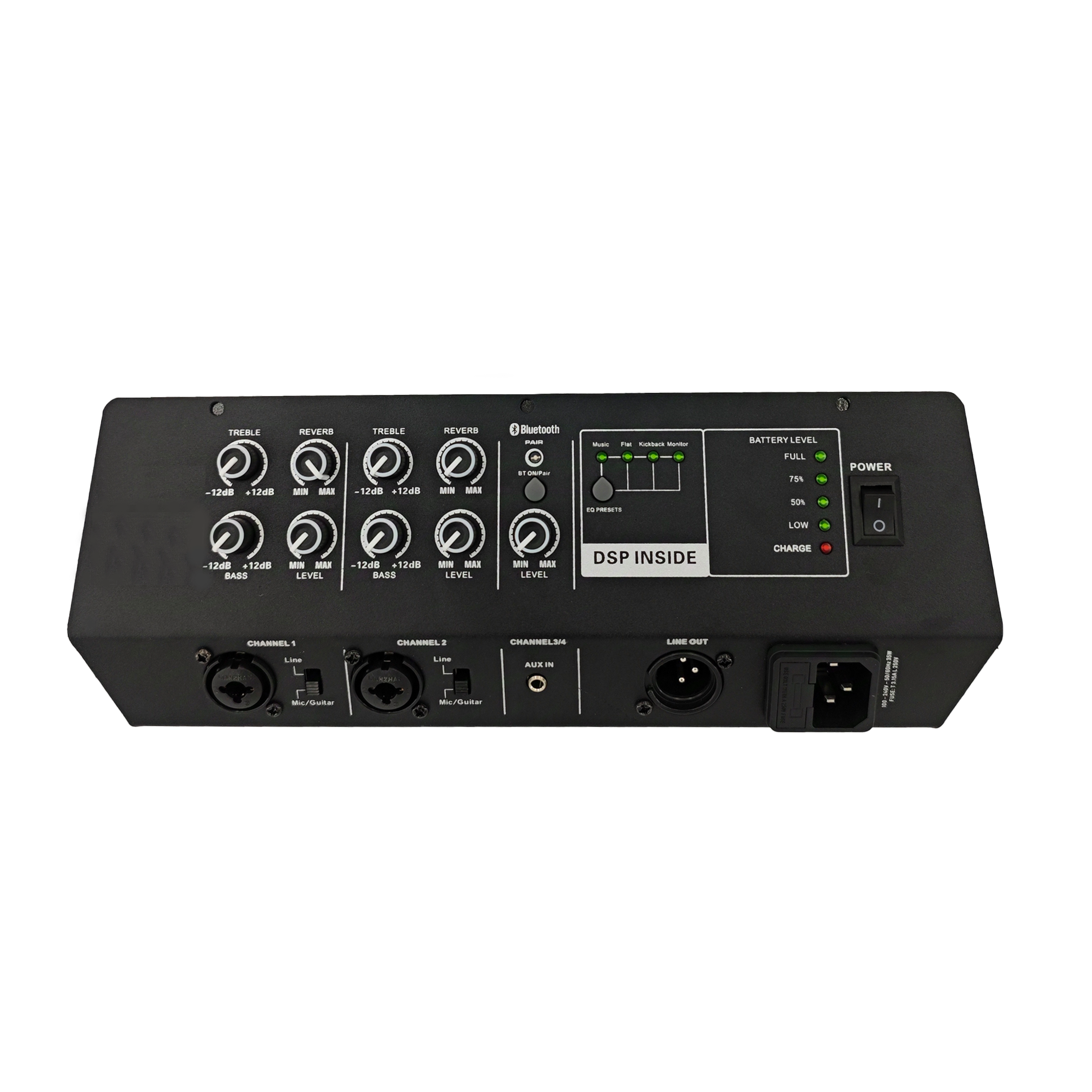 Bộ khuếch đại hệ thống loa di động PL85DSP