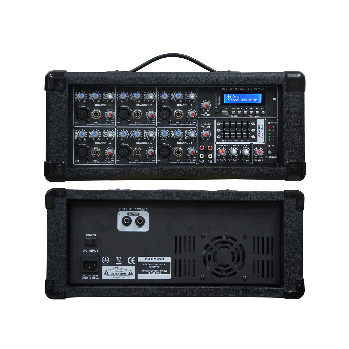 Mixer hỗ trợ 6 kênh Woodbox SB6200