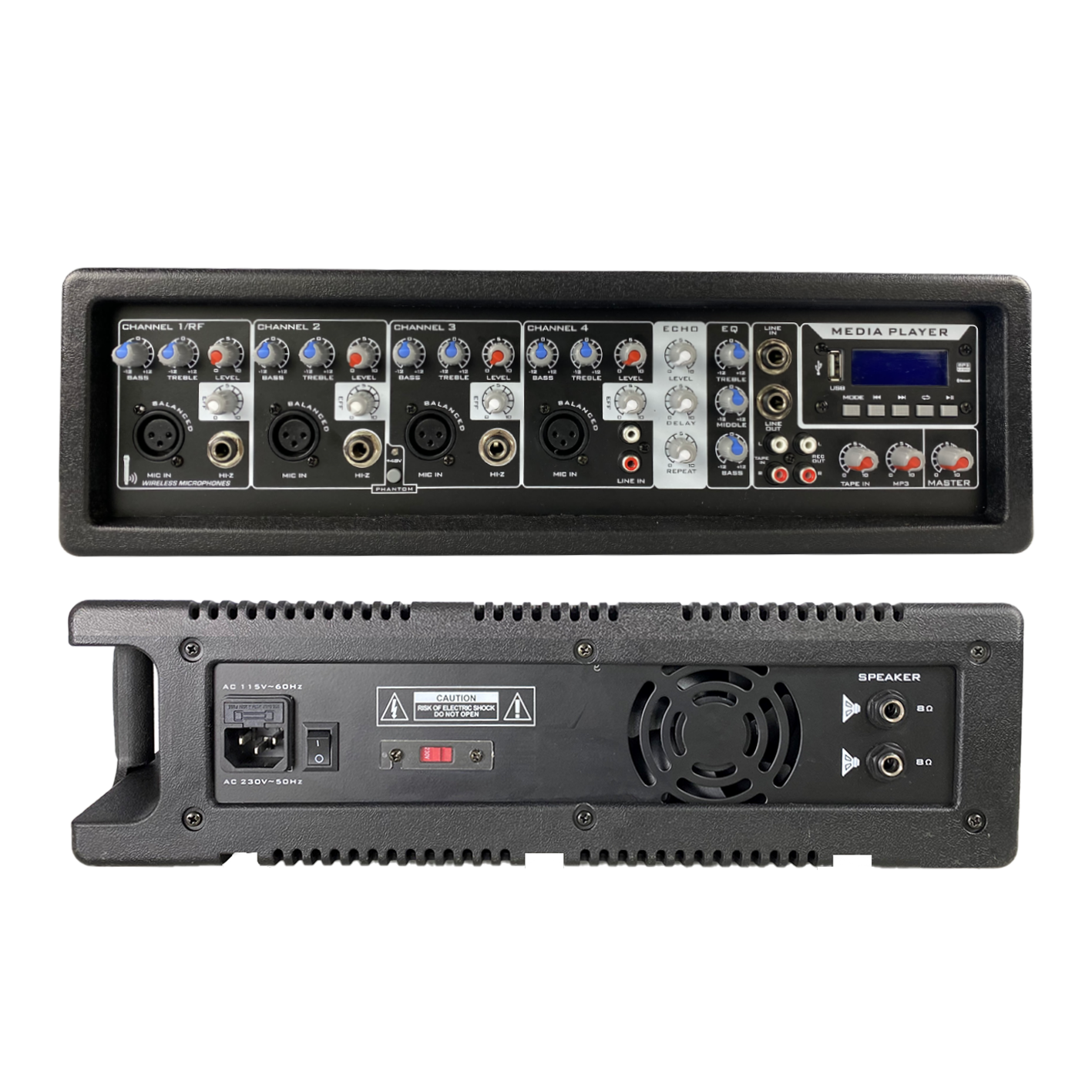 Máy trộn đầu PA chạy bằng hộp nhựa SD504