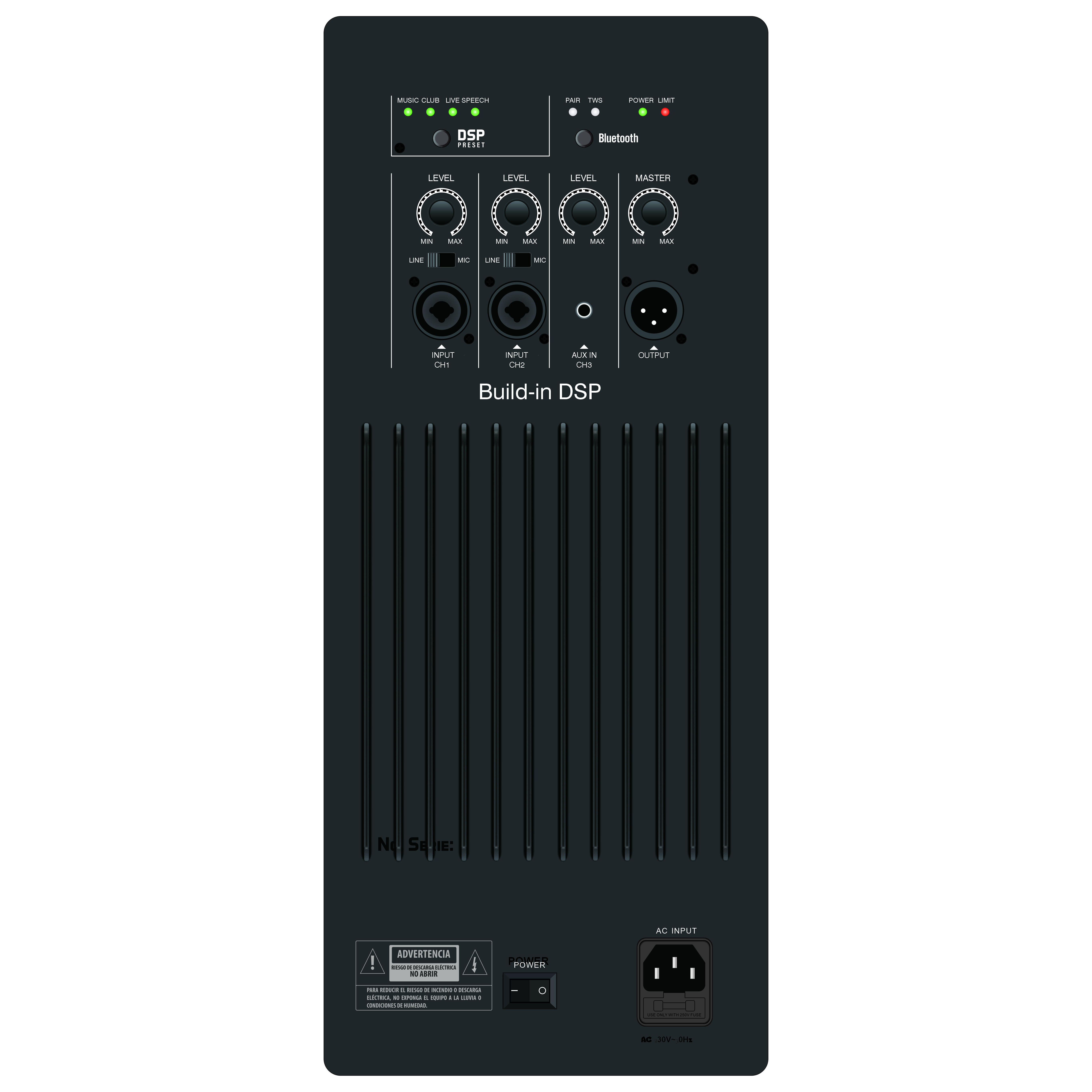 Bộ khuếch đại Class AB đa chức năng hiệu suất cao DSP2509 với DSP